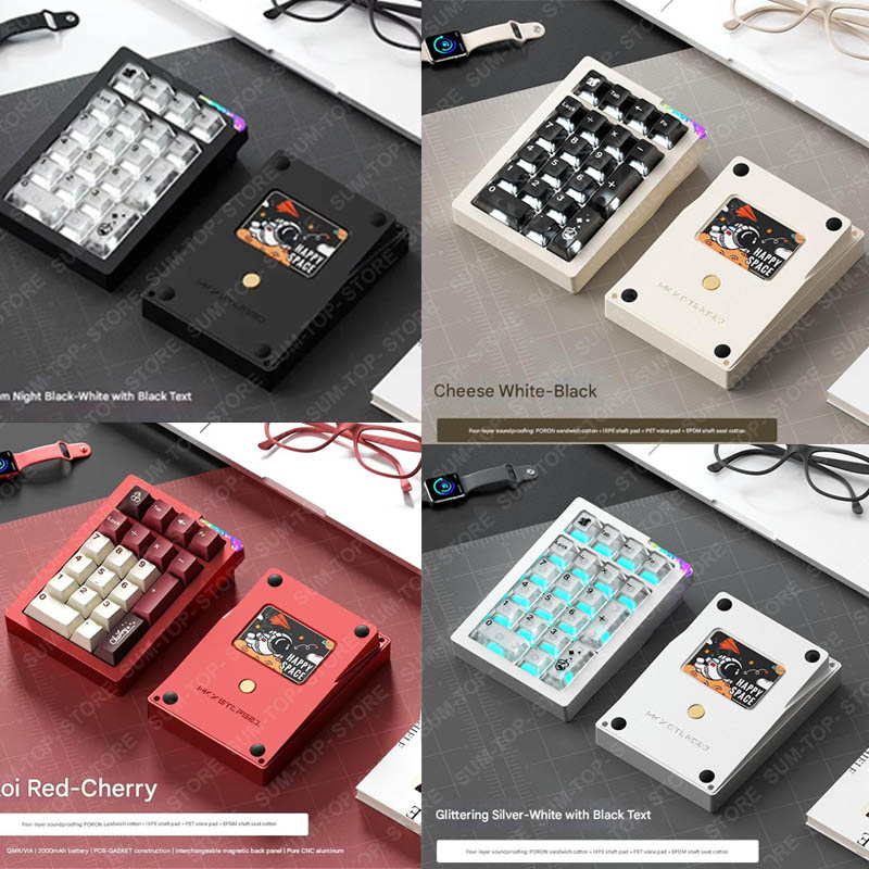 Mechanical Numpad Hot Swap Rgb Wireless - Kit Tastierino Numerico Wireless Weikav Stars21S,