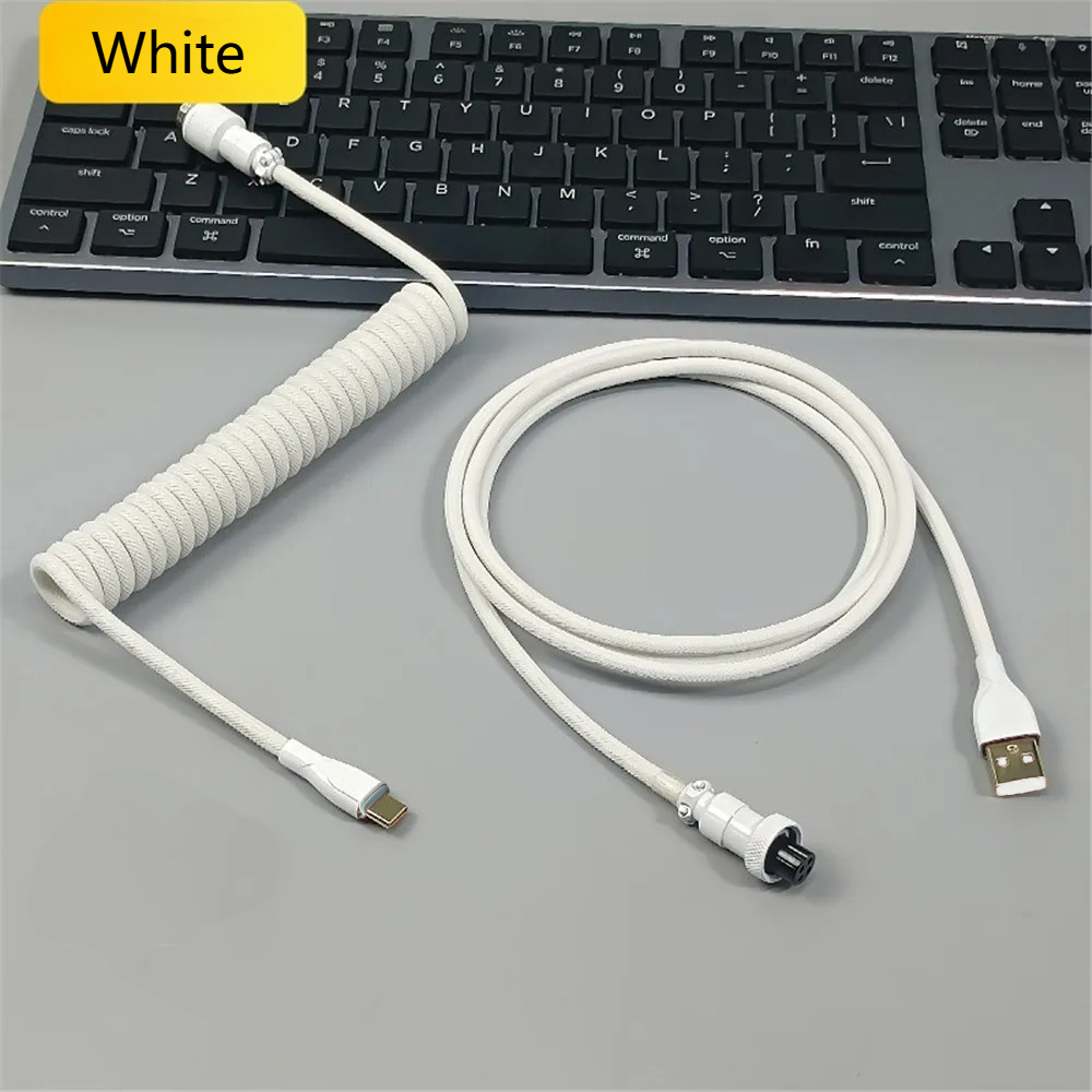 Per interruttore magnetico USB - Type C Detachable Cable Coiled Keyboard recensione e prezzo
