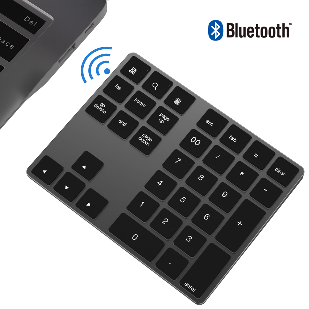 Tastierino Numerico Bluetooth  - Bluetooth Numeric Keypad Aluminum Slim recensione e prezzo