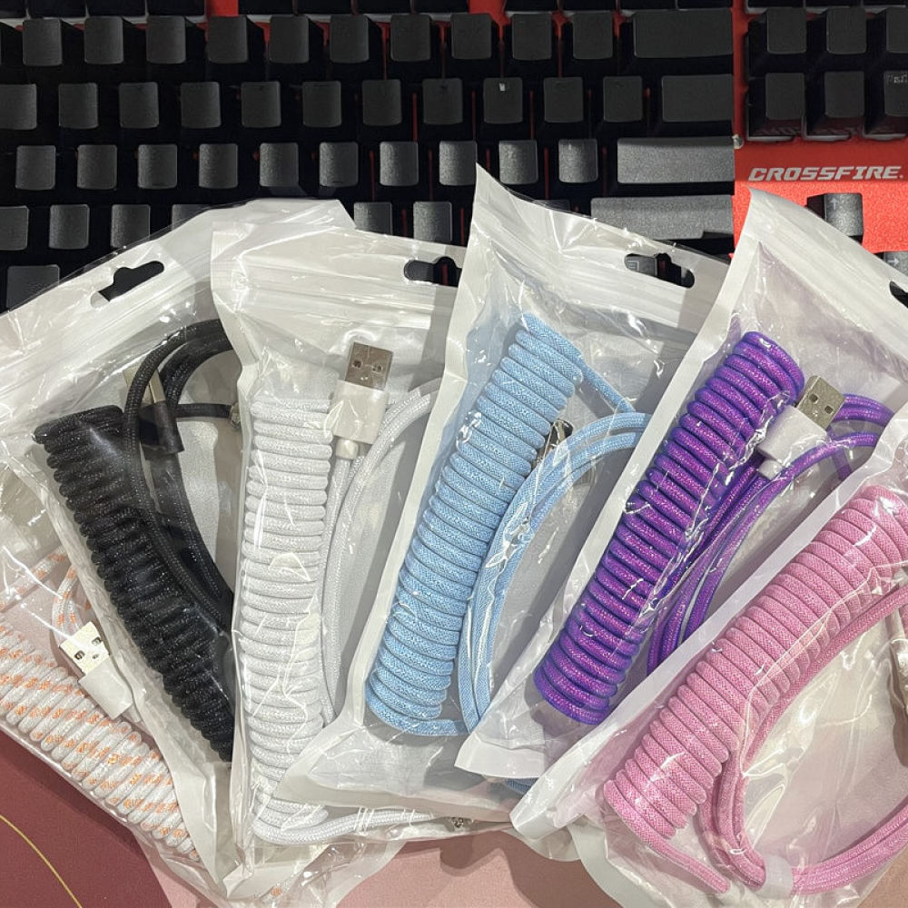 Cavo Aviator a spirale per tas - Type C Detachable Cable Coiled Keyboard recensione e prezzo