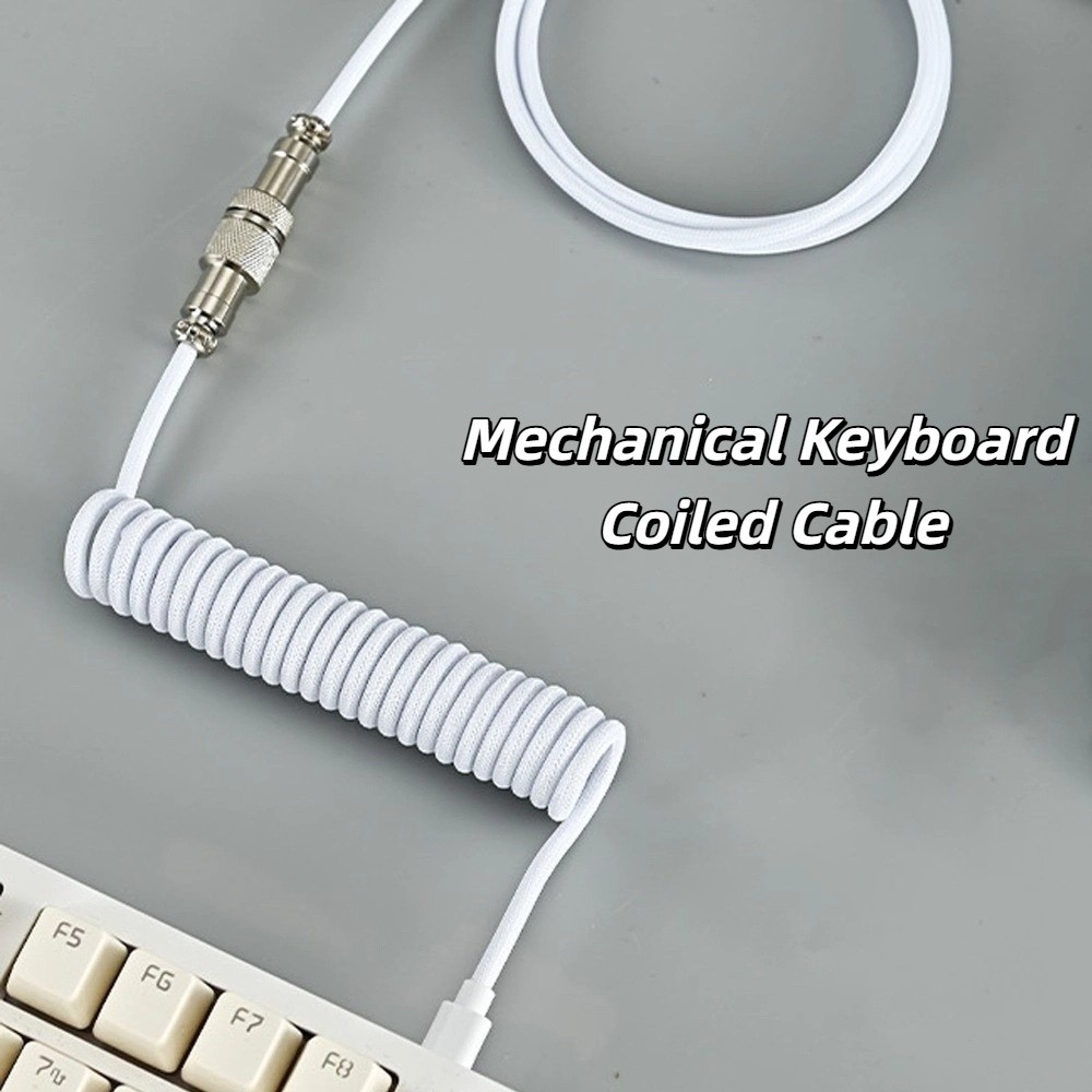 Cavo a spirale per tastiera me - Type C Detachable Cable Coiled Keyboard recensione e prezzo
