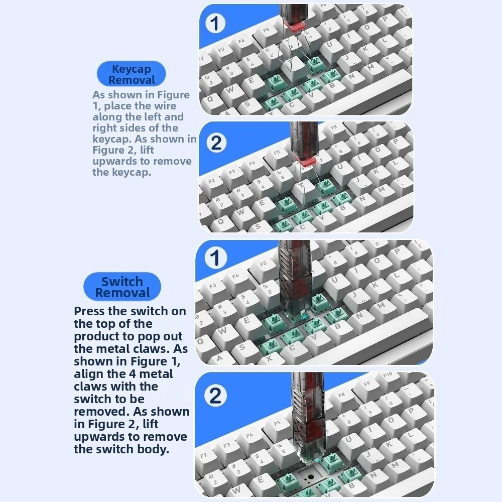 Estrattore di tasti 2 in 1, st - Keycap Puller Switch Puller 2 In 1 recensione e prezzo