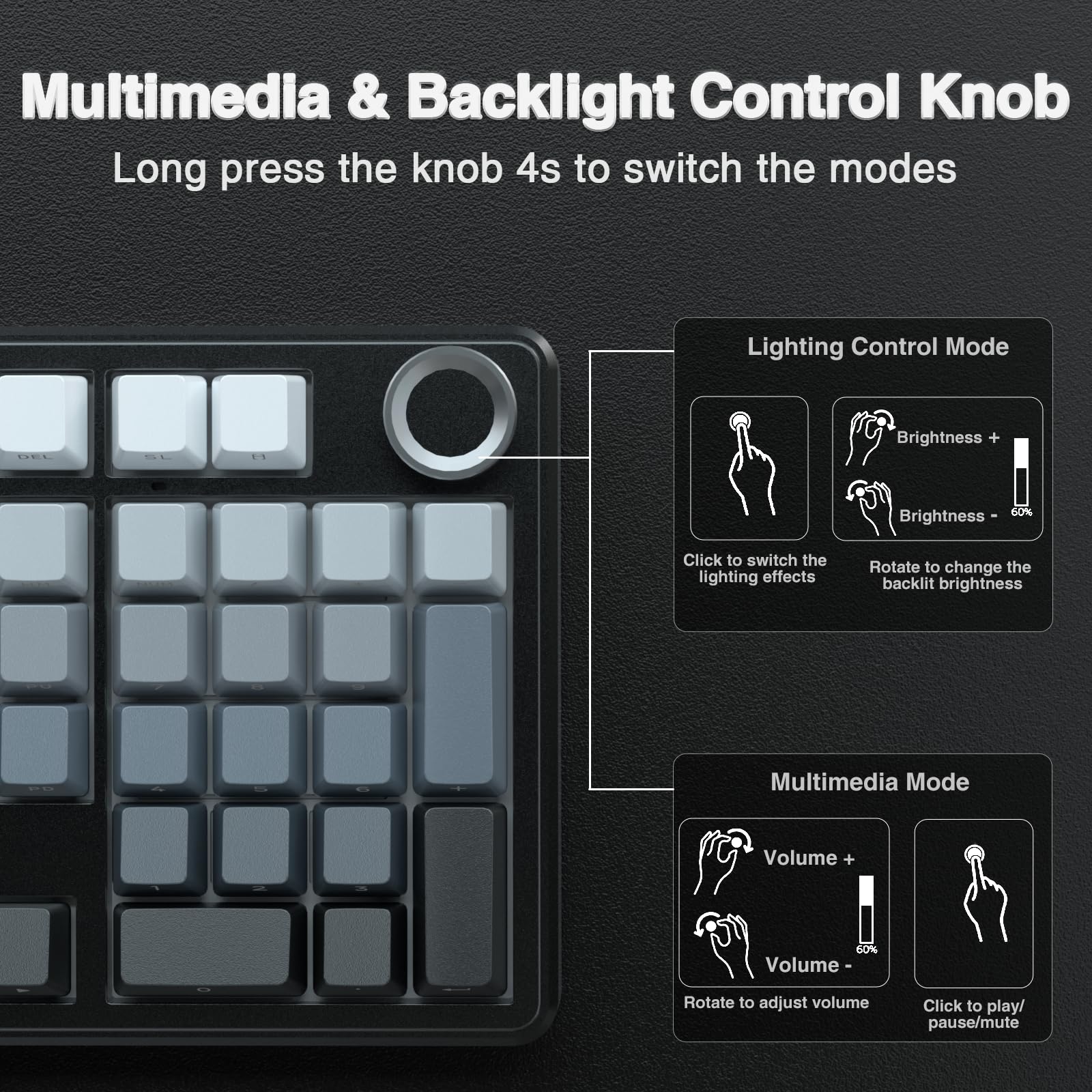 Tastiera Meccanica Wireless AU - Mechanical Numpad Hot Swap Rgb Wireless recensione e prezzo