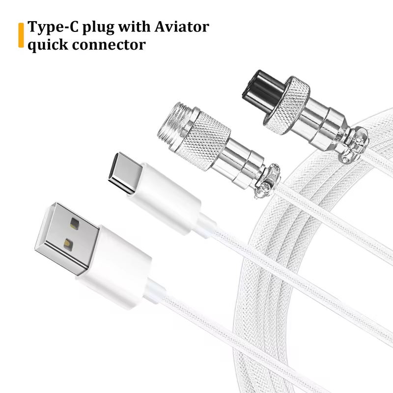 Cavo USB Type C a spirale Avia - Type C Detachable Cable Coiled Keyboard recensione e prezzo
