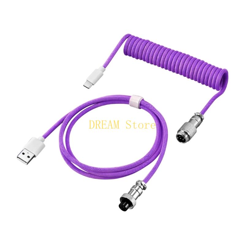 Cavo per tastiera a spirale in - Type C Detachable Cable Coiled Keyboard recensione e prezzo