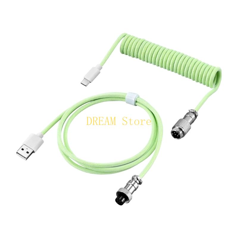 Cavo per tastiera a spirale in - Type C Detachable Cable Coiled Keyboard recensione e prezzo