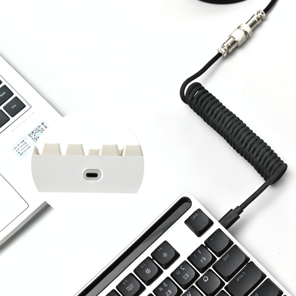 Cavo Aviator a spirale per tas - Type C Detachable Cable Coiled Keyboard recensione e prezzo